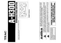 Teac A-H300-Owners-Manual 